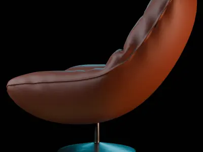 Modern Lounge Chair 3D model purchase