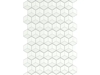 Black Wall Panel 3D model