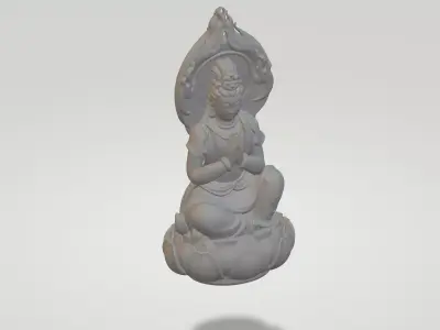 Avalokitesvara Bodhisattva 3D print model