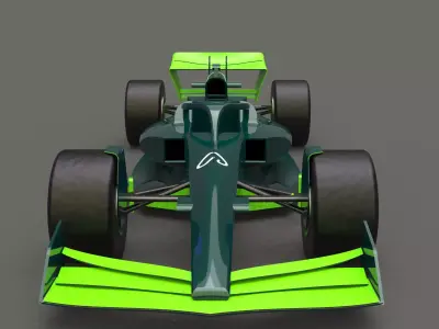 Formula One car 3D model