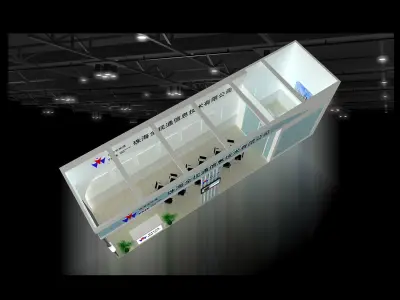 Exhibition - Area - 12X3-3DMAX2009-027 3D model