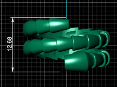 bvlgari ring 3D print model