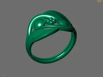 Women Plain Ring Ready STL 3DM Models Womens Rings 3D models 3D print model
