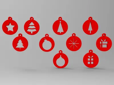 Christmas Tree Decoration  3D print model