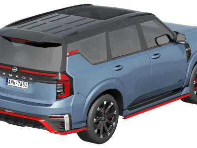 Nissan Armada Nismo 2026 3D model