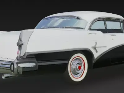 Buick Special 2 Door Sedan 1957 3D model 3D print model 3D print model