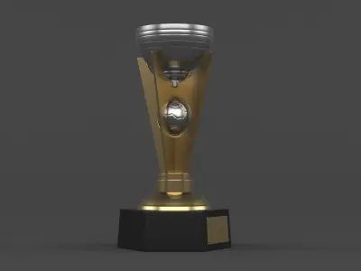 Trophy Cup 3D model 12