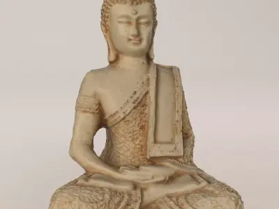 Buddha statue Free 3D model