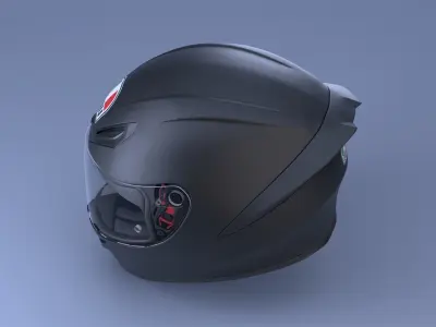 AGV K1-S helmet 3D model