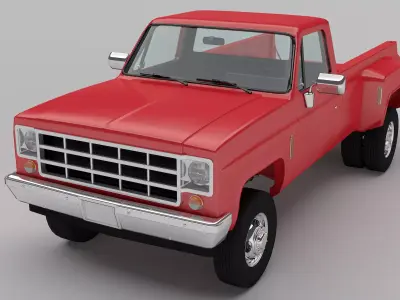 Pick-up 3 ford pickup truck 3D model