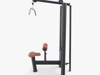 Lat machine 3D model