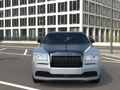 Rolls Royce Wraith 2014 3D model