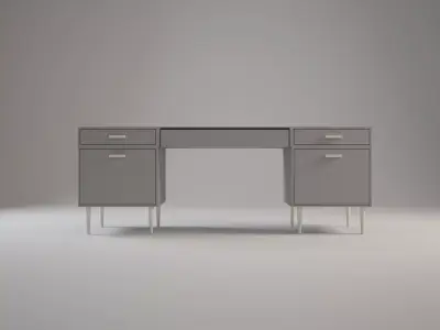 Minimalist Dressing table  Free 3D model