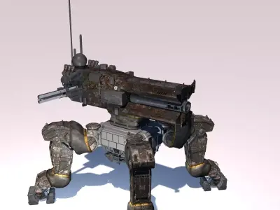 BOIII - Quad Tank Free 3D model