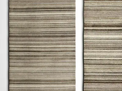 Lynx Striped Rugs 3D model