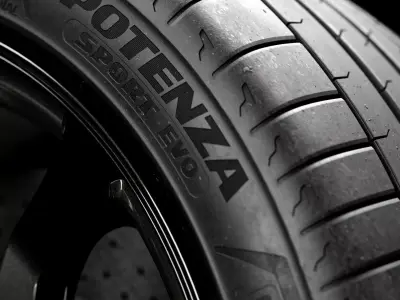 Bridgestone Potenza SPORT EVO 245 40 R19 98Y 3D model