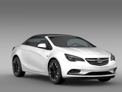 Vauxhall Cascada Turbo 2017 3D model