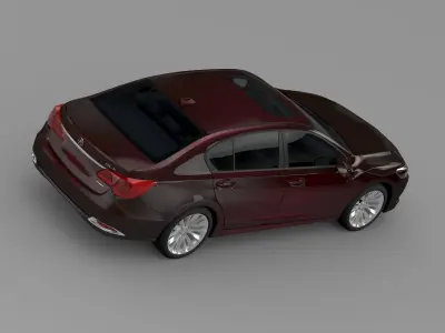 Acura RLX 2015 3D model