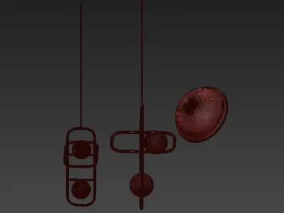 GOLD Hanging 3D model
