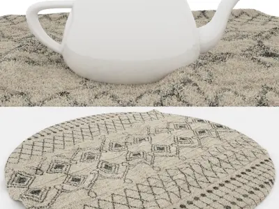 Rugs No 399 Low-poly 3D model