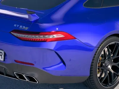Mercedes AMG GT63 2019 3D model