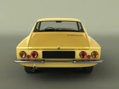 Glas 1300 GT 3D model