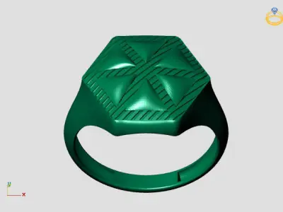 Women Plain Ring STL Models Womens Ring 3dmodels 3D print model 3D print model 36