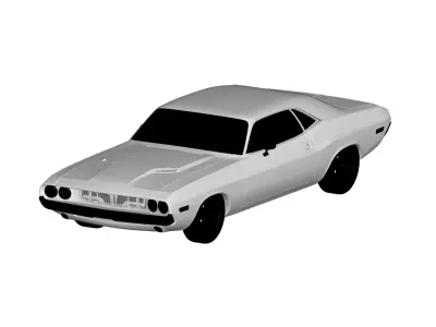 Dodge Challenger  3D model