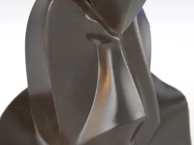 Bronze sculpture Sally Grant Sculpture 3D model