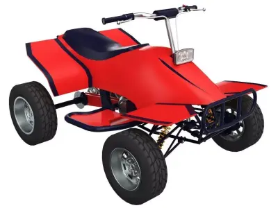 Atv Vehicle 3D model