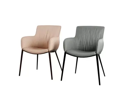 Dining chair 03 3D model