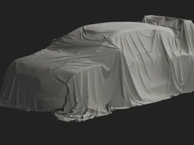Sportcar Cover 06 3D model