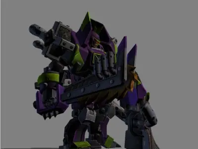 Johnson Death Ride Skin Low-poly 3D model