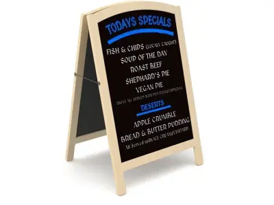 Pavement Board Free low-poly 3D model