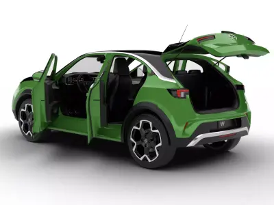 Opel Mokka-e 2021 HQ 3d model 3D model