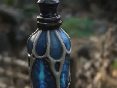 Eldritch Essence Bottle 3D model