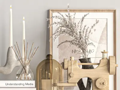 Decorative set 41 3D model