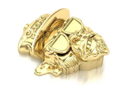 face monkey sport 3D print model