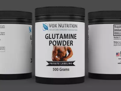 Protein Powder 3D model 143