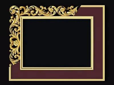 mirror 3d model for cnc machines 3D model