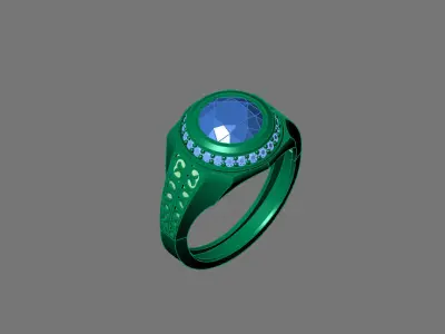 STL 3DM Gents Rings Ready Models Mens Rings 3D print model 3D print model