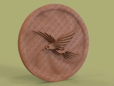 Eagle Frame Free 3D model