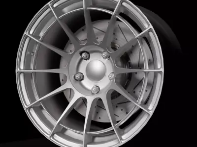 NT03RR - Wheels - Game Ready Low-poly 3D model