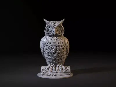 Owl decor 3D print model
