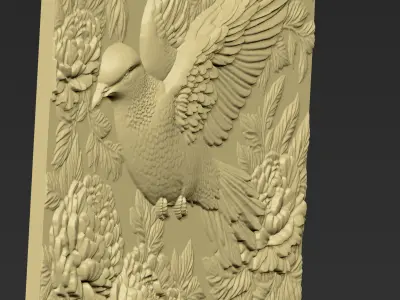 Pigeon A43 3D print model