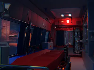 Ambulance 3D model
