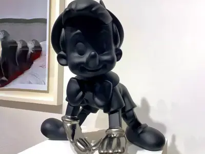  Chrome Pinocchio Disney Cricket Player toy 3D print model