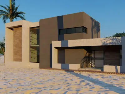 BEACH HOUSE 2 3D model