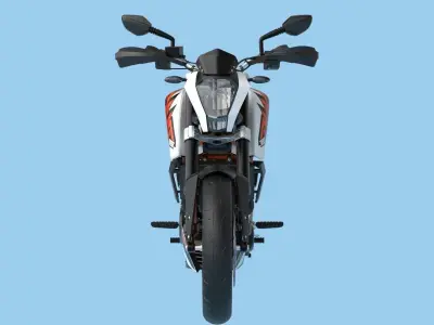KTM Duke 200 BS3 3D model
