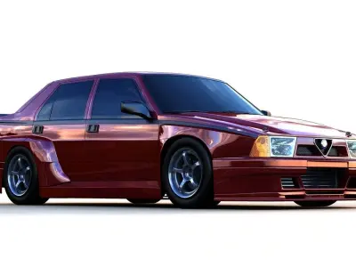 Alfa Romeo 75 Imsa 3D model